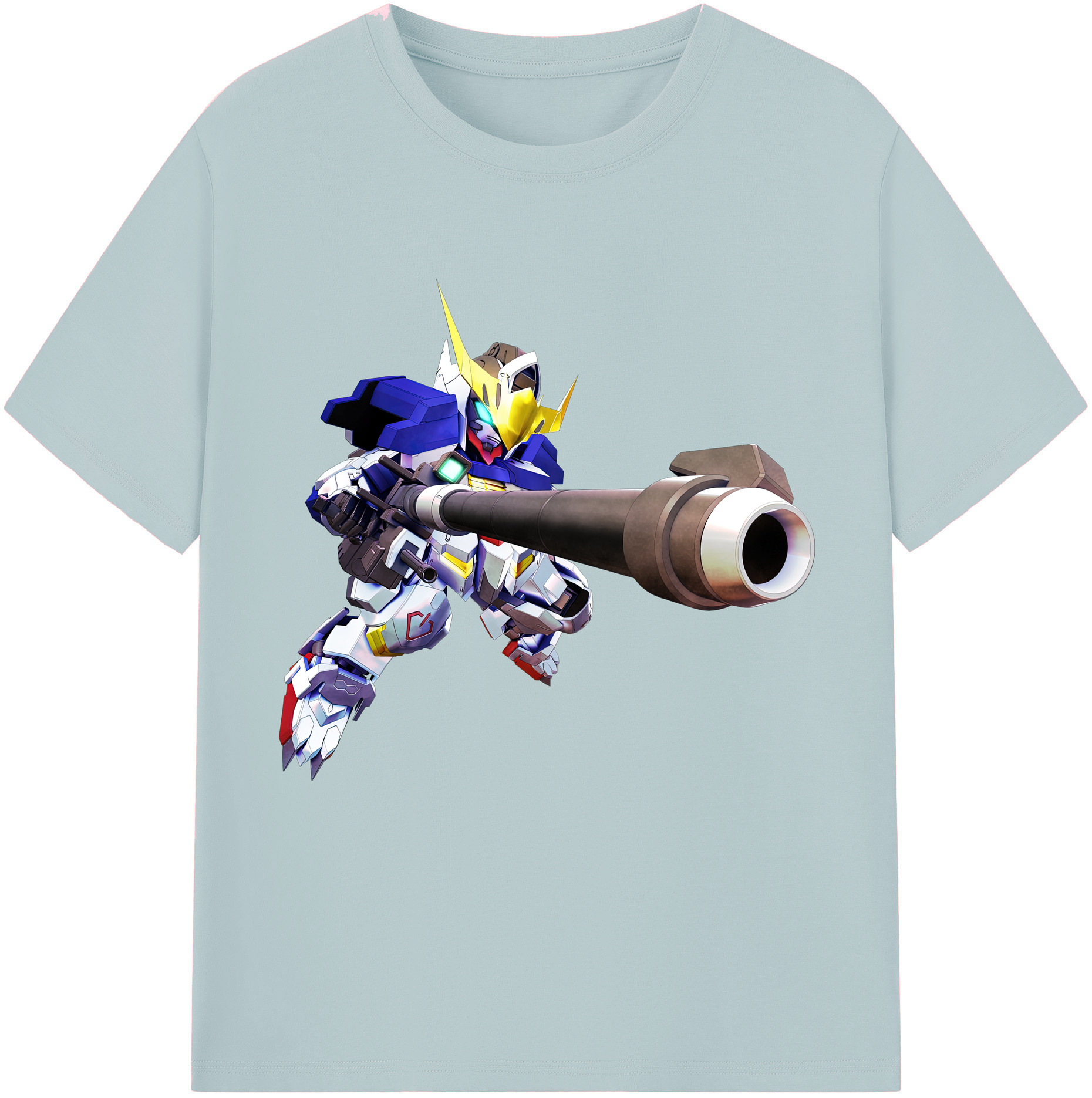 （画像用） 機動戦士ガンダム Mobile Suit Gundam 綿100％半袖Tシャツ（フロントプリント）